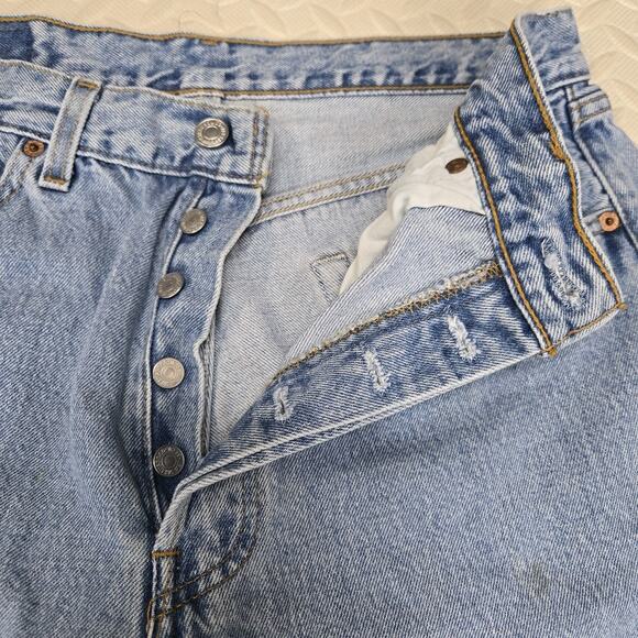 Vintage Levi's 501 Jeans Men 34x36 (Actual 32x34.5) 90's 100% Cotton USA Grunge - Picture 8 of 14